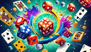 Tampilan antarmuka platform hiburan sports dan casino dengan navigasi deposit cepat yang sederhana